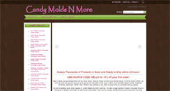 Desktop Screenshot of candymoldsnmore.com